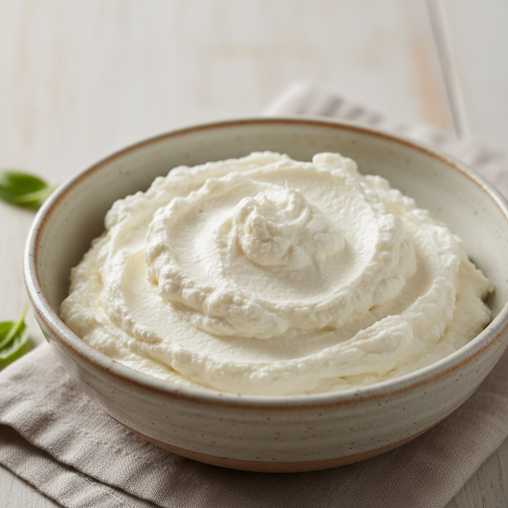 whiped ricotta